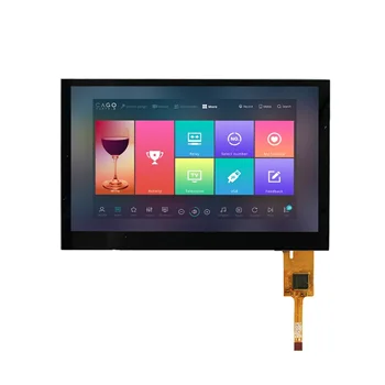 Maxen 4.3 inch 6 pin I2C interface GT911 driver industrial use lcd capacitive touch screen display panel module