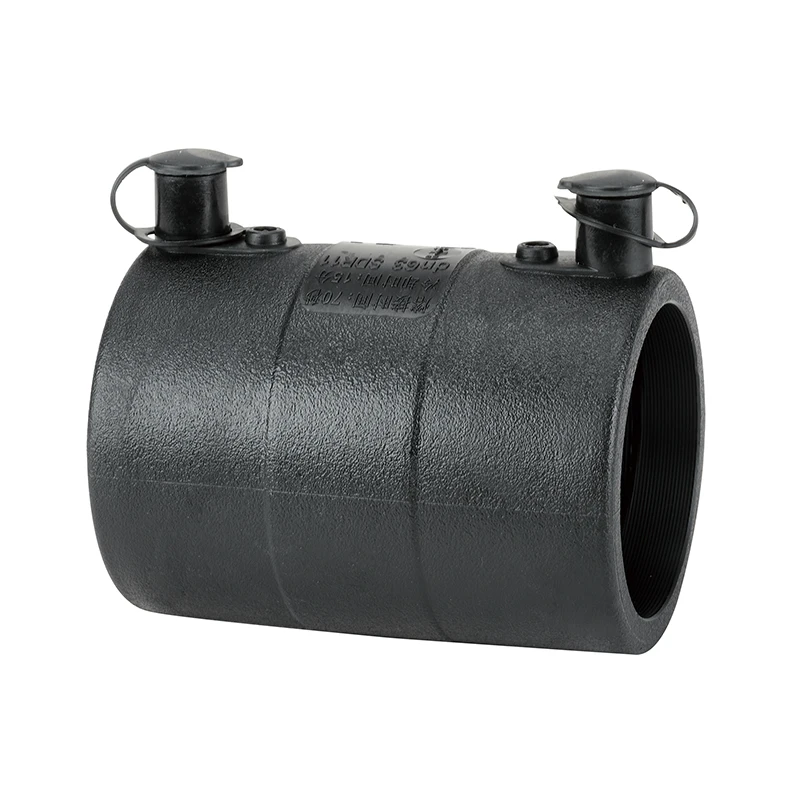 HDPE / PE Electrofusion Couplers Pipe Coupling Fittings