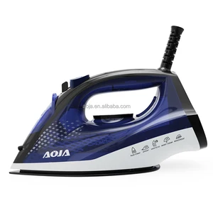 Aoja 2000W Electric Steam Iron | 200ML Ceramic Plate Auto-Clean Anti-Drip