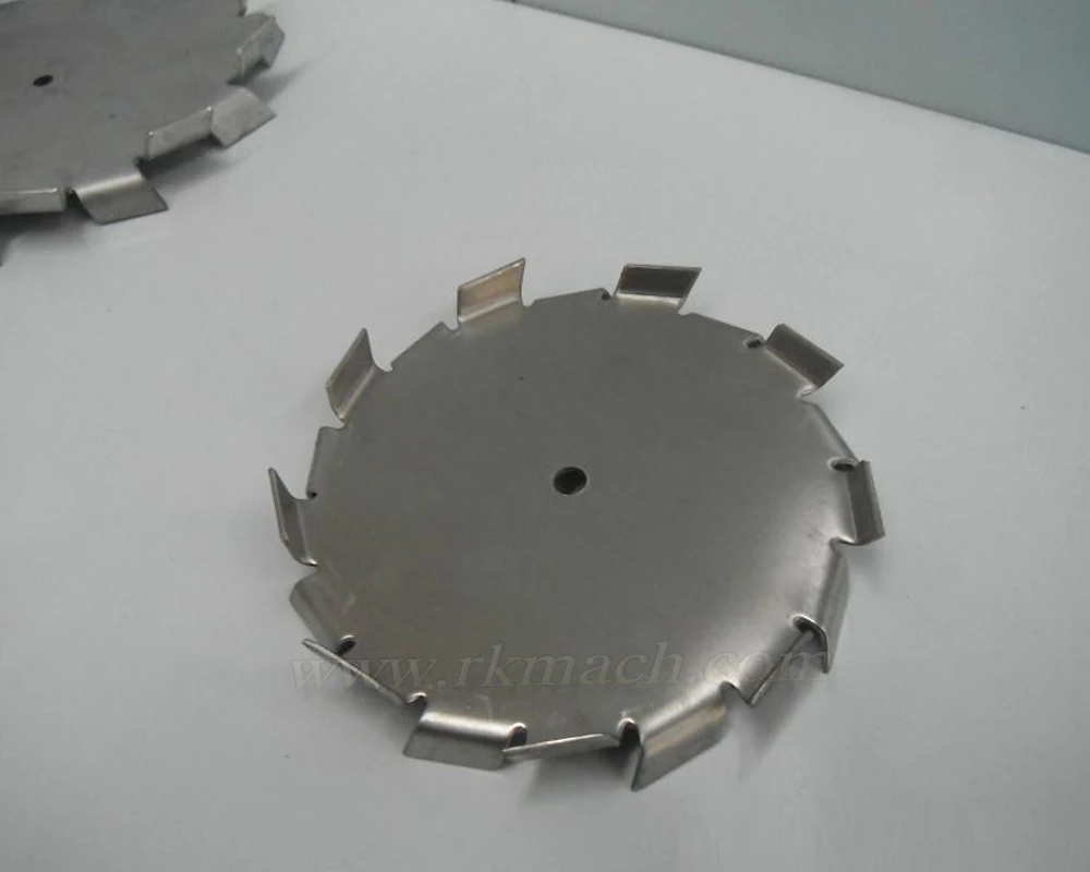 30~800mm SS304 Customized Cowles Disc Dispersing Mixing Blade