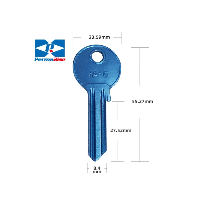 Y1 a Variety of Patterns Can Be Customized Universal Aluminium Color Keys Blank