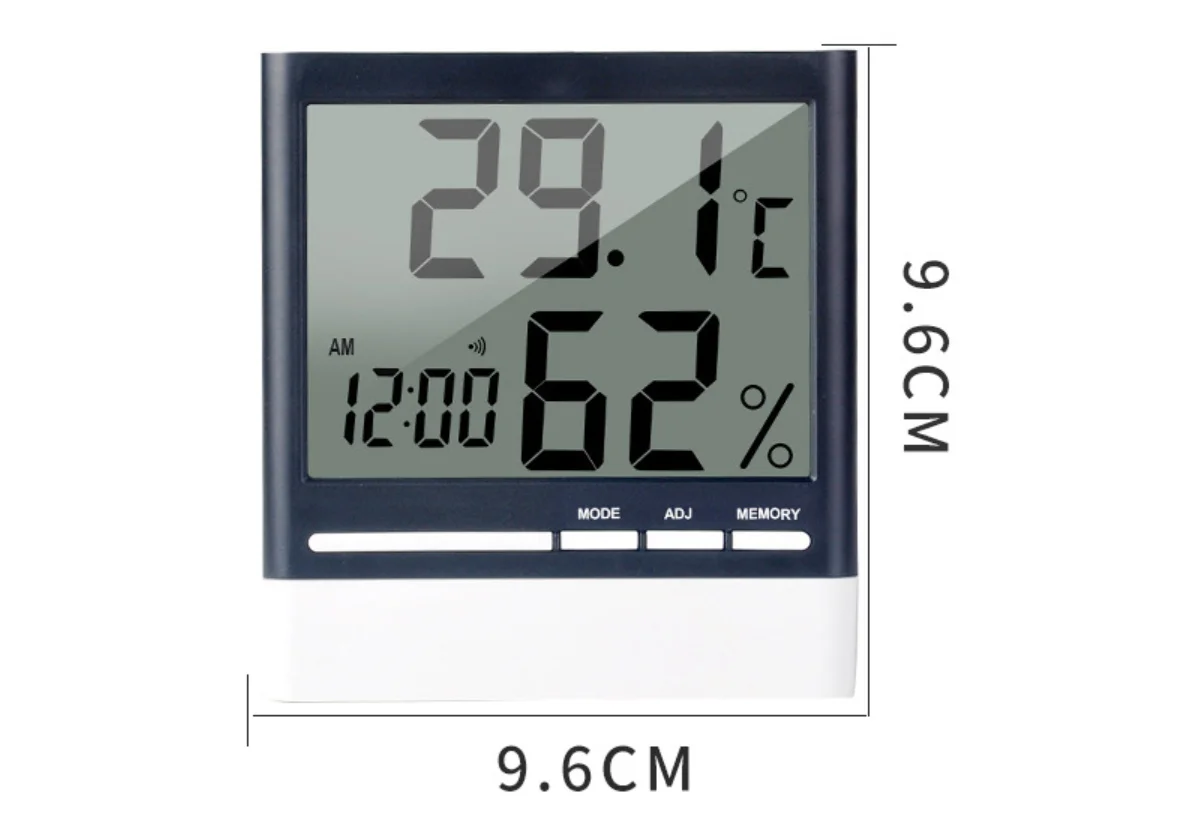 Крытый время компьютерная комната электронная ЖК-доска для термометром и гигрометром декоративные часы для цифровой термометр аксессуары для сигар и гигрометром декоративные часы будильник