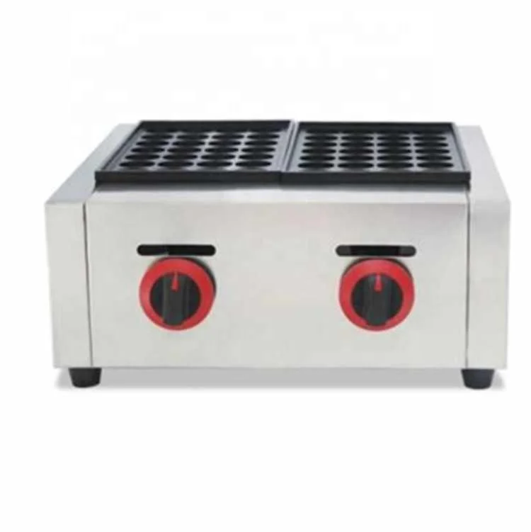 Simple Operation Electric Rotary Waffle Making Machine Takoyaki Japanese Egg Waffle Maker