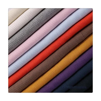 Direct selling 96%polyester 4%spandex stretch knitting waffle fabric for clothing