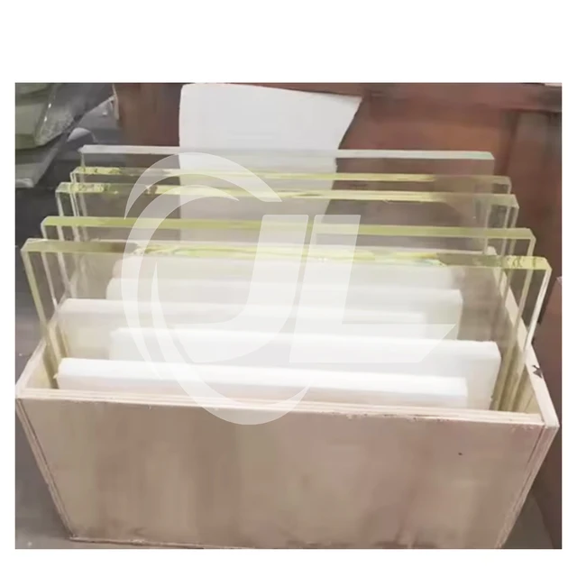 Best-Selling 99.99% Pure 10mm  Medical Xray Room Protective Lead Glass Xray Glass Sheet