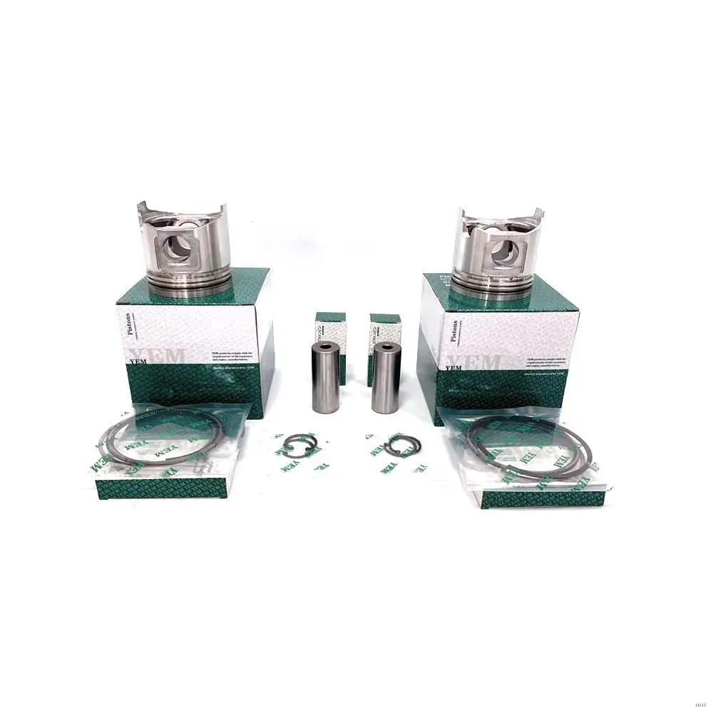 2TE67LBV Engine Piston With Cylinder Piston Rings for Yanmar Excavator