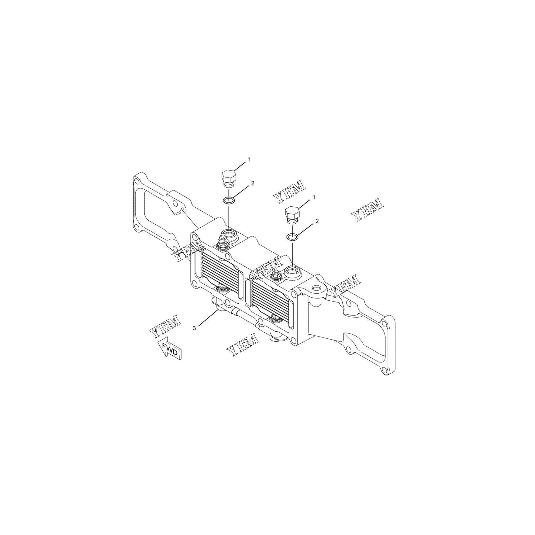 Excavator Parts 232-1295 Plug-Blanking for Caterpillar Aftermarket Engine Parts
