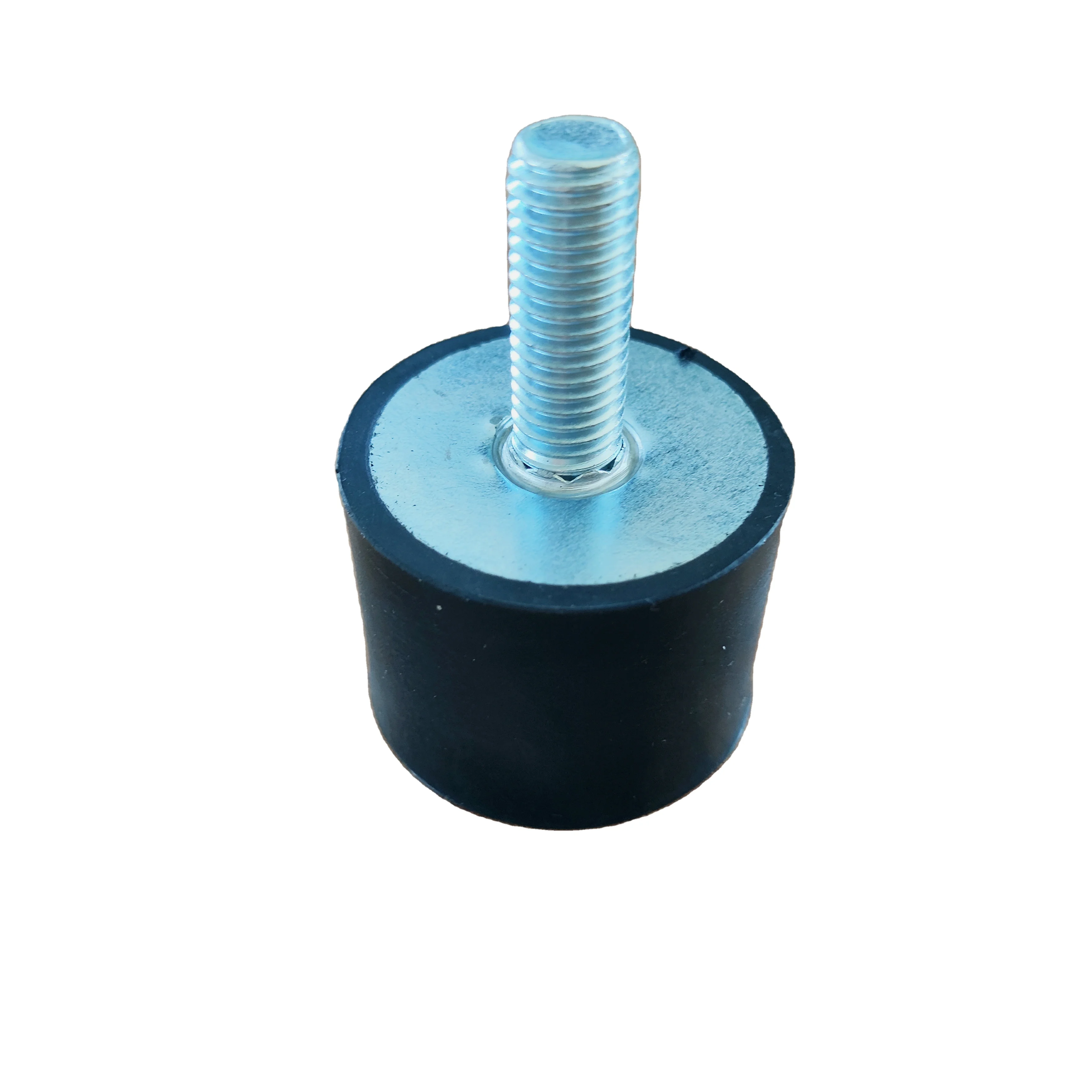 Rubber Studs Shock Absorber Anti-Vibration Isolator Mounts Rubber Cylindrical Vibration Isolation Mount for Air Compressors