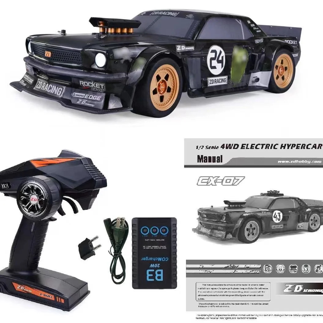 SNRC ZD Racing EX-07 1/7 4WD RC Car - Brushless 130km/h Drift