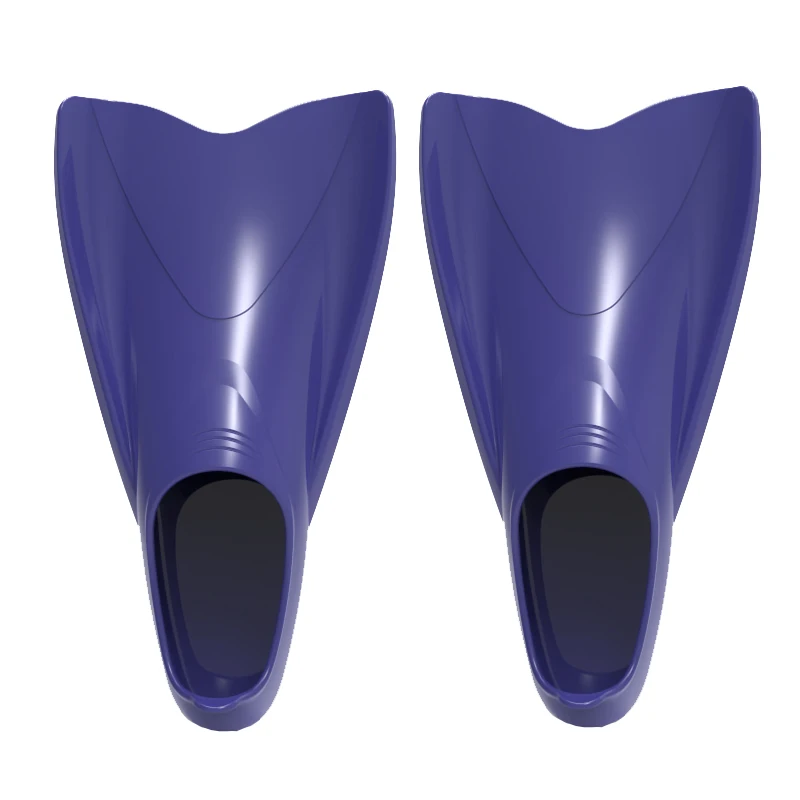 Professional Portable Short Fins Silicone Swimming Mermaid Fin Foot Flipper Training