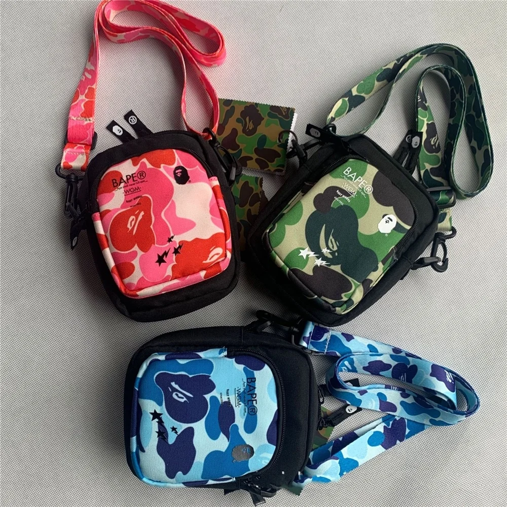 Source bape shoulder bag contrast color shoulder bag crossbody