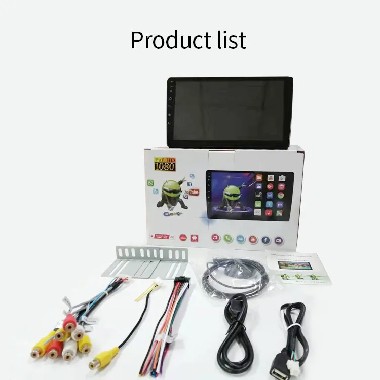 1din HD  Tv Display Led Monitor Stereo Full Touch Car 7 Inch Monitor Android Car Multimedia Player