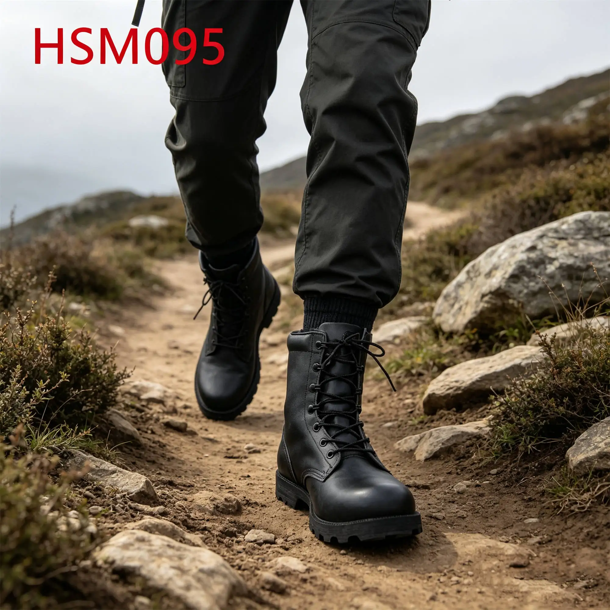 ZYF,one Pair Available Full Natural Leather Hua Singh Combat Boots Special Shoelace Design Tactical Gear Boots for OutdoorHSM095