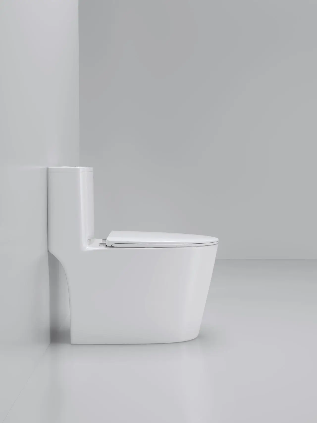 High quality ceramic sanitary ware dual flush toilet bathroom water closet one piece toilet manufacture