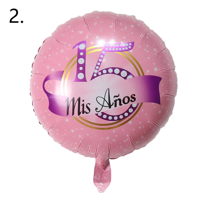 Kit Ballons 15e Anniversaire Quinceanera – 80 Pièces Violet Et Or, Avec Guirlande Et Bannière