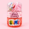 Pot de slime DIY Lapin Rose