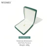 Boîte à pendentif verte