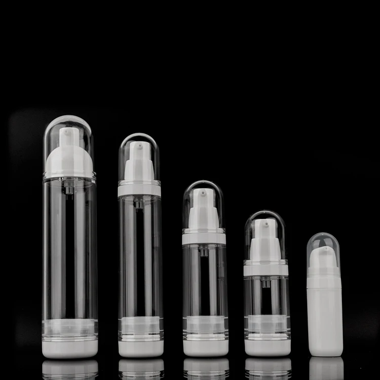 15ml 30ml 50ml 100ml 120ml skincare pp cosmetic packaging lotion serum eye cream airless pump bottle