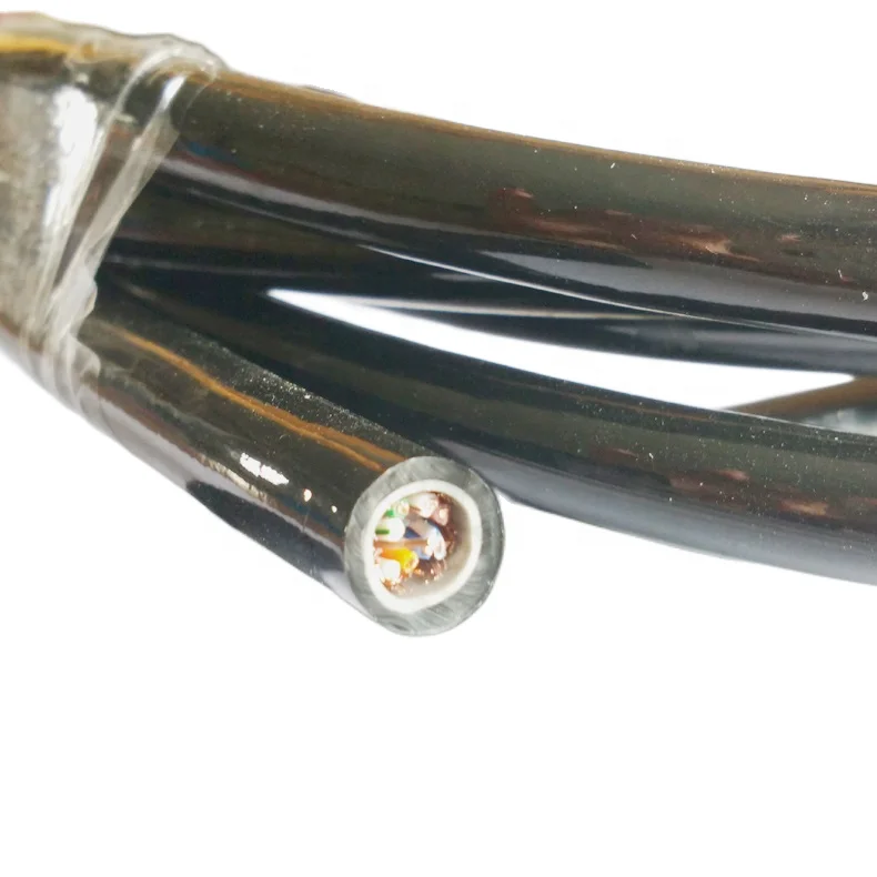 Seawater Proof High Flexible Twisted Pair 8core Network Cable Rov
