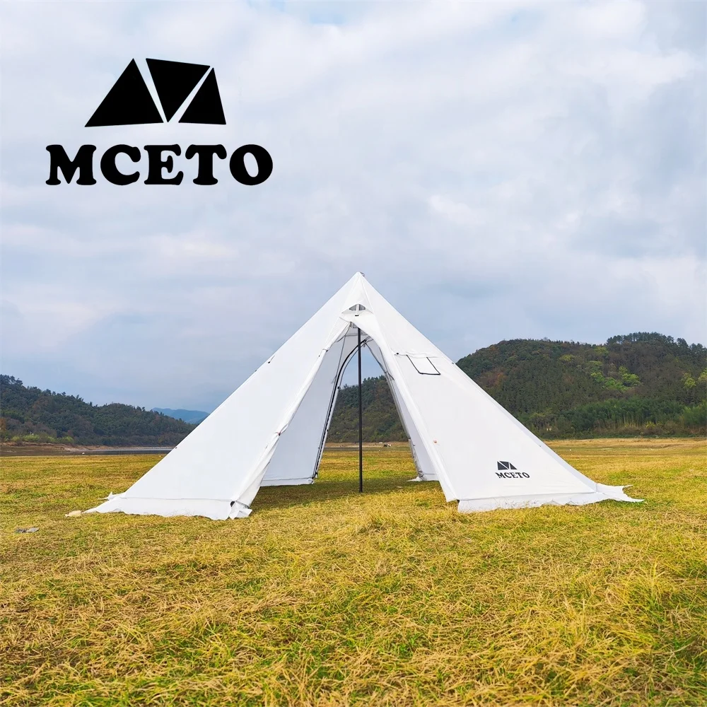 MCETO TX500PRO 4-Season Waterproof Pyramid Stove Tent with