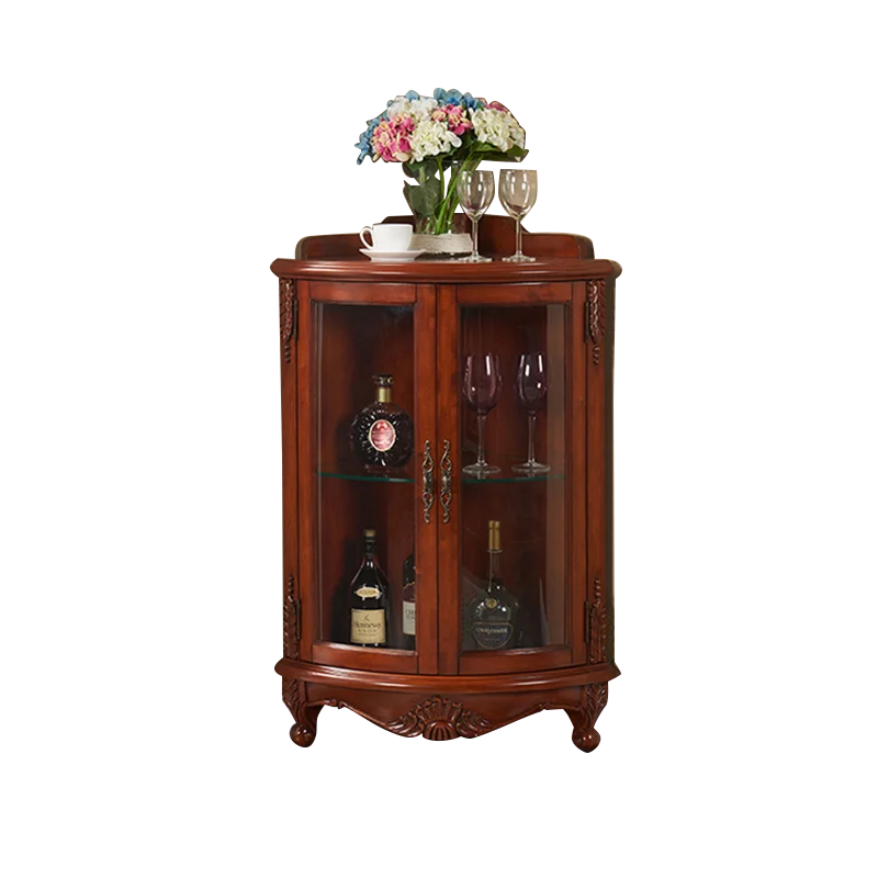Хит продаж домашняя барная мебель угловой винный шкаф для хранения гостиной деревянный домашний барный
