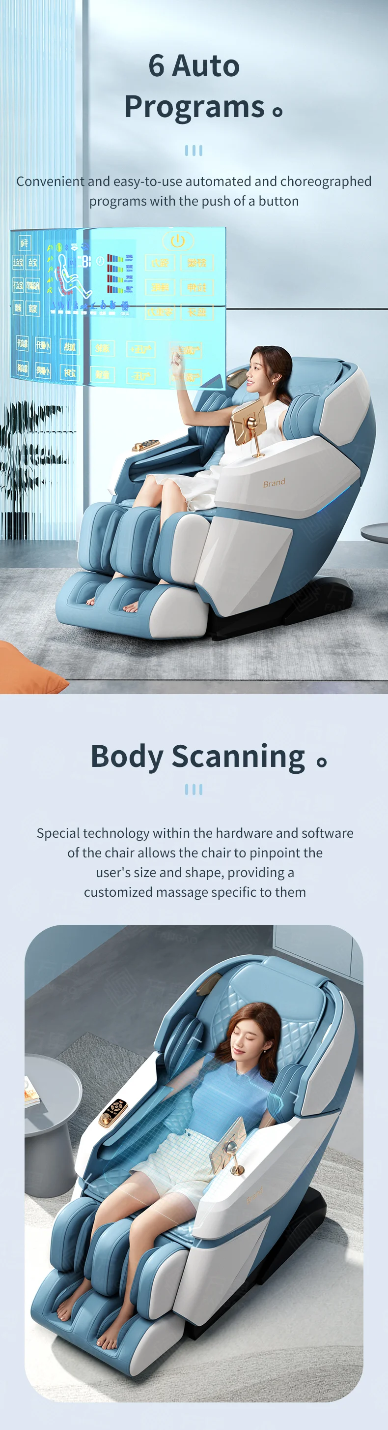 Luxury Zero Gravity Foot Massage Chair Message Chair New Zero Gravity