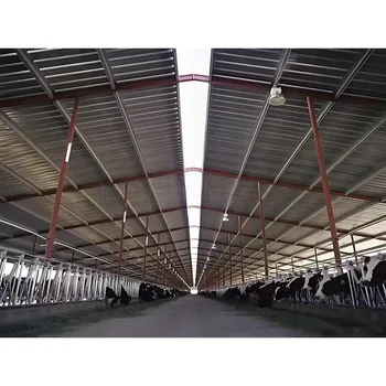 Factory Cheap Price Prefabricated building Steel Structure Goat Farming Sheep Barn