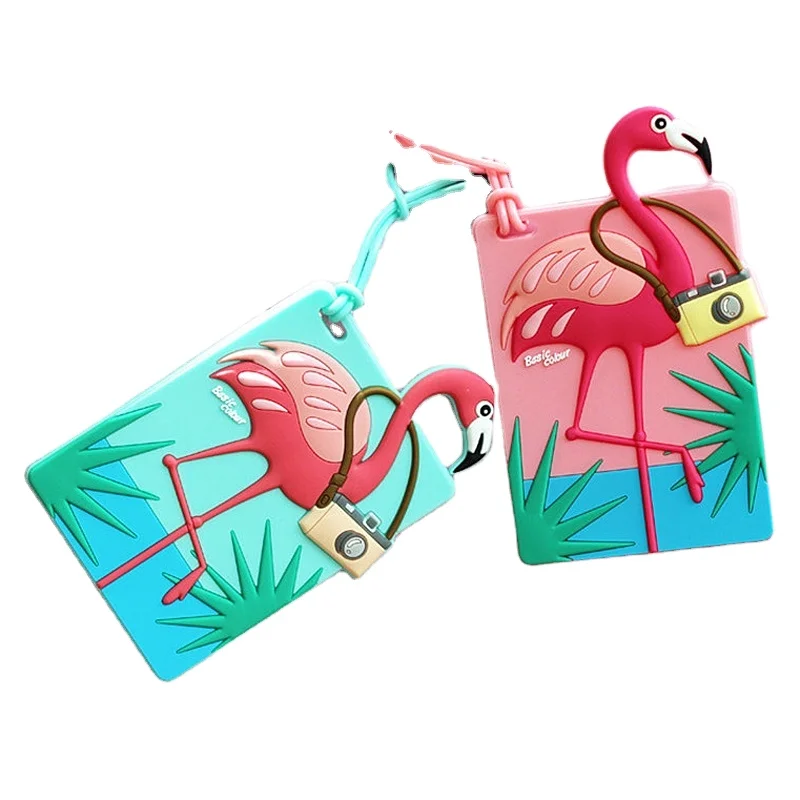 Soft Silicone Rubber PVC Luggage Travel Bag with PU/Leather Strap and Custom Name ID Tag-Wholesale Gift Packaging