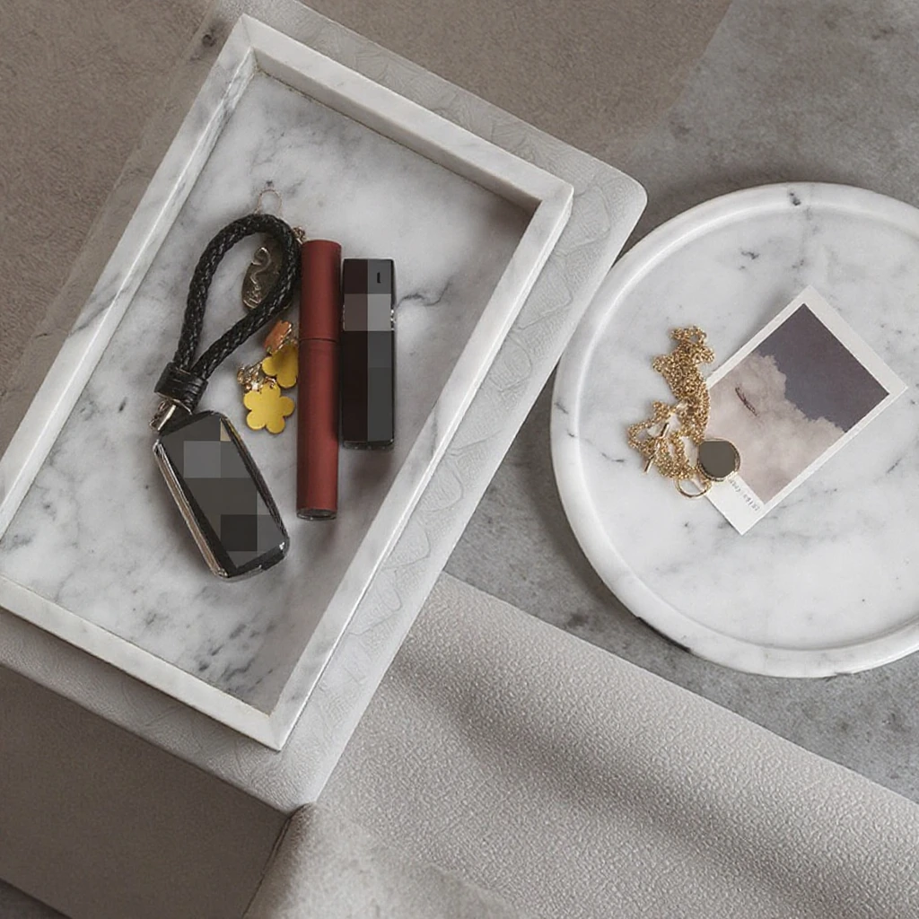 New Arrival Creative Home Decor Nordic Style Ornaments Jewelry Storage Tray With Custom Logo Pottery &