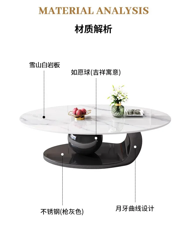 movable center small retro metal simple round nordic portable luxury modern coffee tables for living room bed side table bedroom