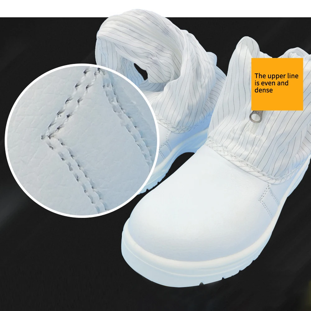 Comfortable Antistatic Boots For Industrial Worker.pu Or Pvc Sole Esd