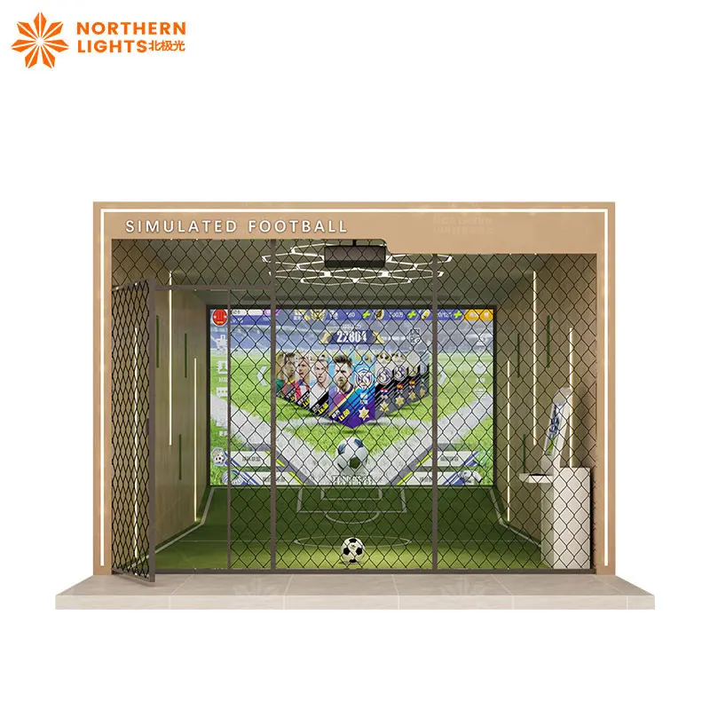 AR Soccer Game Projector Interactive Digital Football