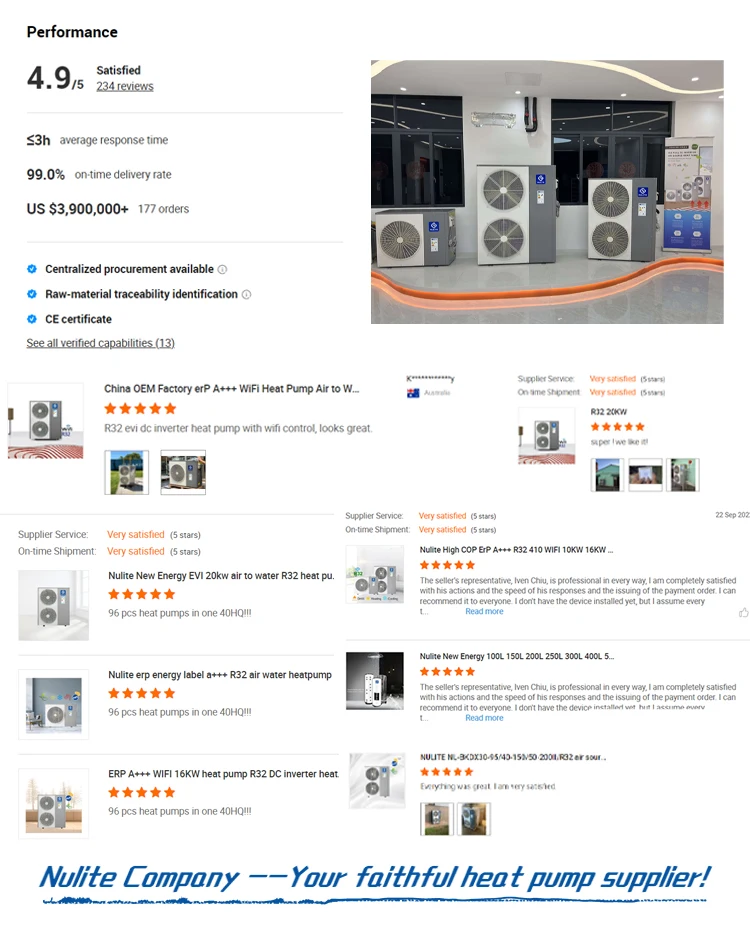 Air Source Heat Pump, R290, Inverter, Monoblock - detail 38