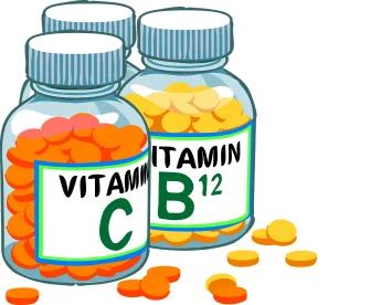 Wholesale Vitamin B Complex Powder with B12 + Vitamin C Capsules Pills.  American Food OEM Supplement. USA Supplier Products