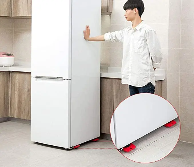 Сверхмощный подъемник для мебели с 4 полками легкого и безопасного перемещения набор инструментов вращающиеся на 360 градусов