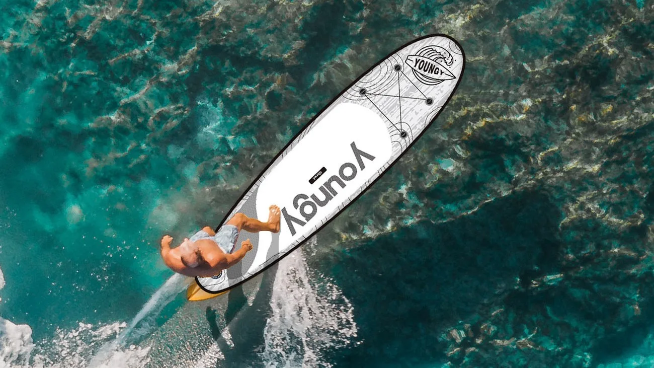 Waterproof Electric Hydrofoil Surfboard Fishing Folding Boat Adjustable