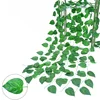 Vert 36 feuilles de pothos de 2,3 m de long