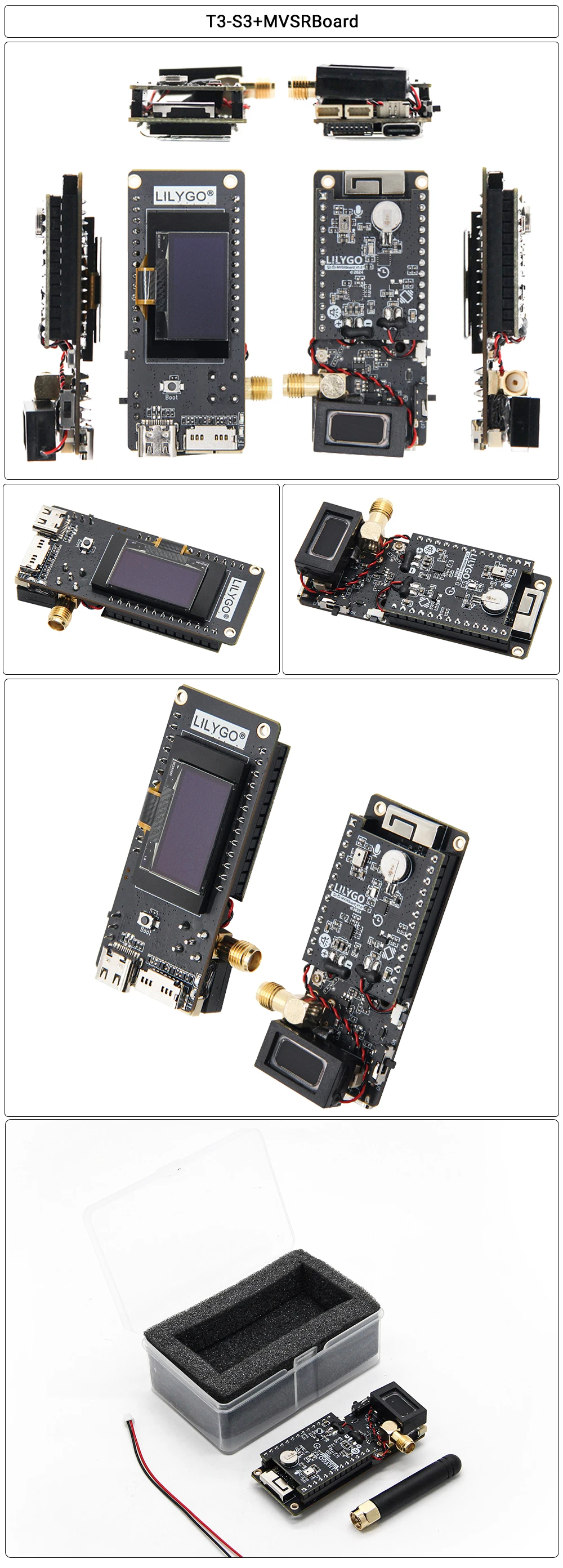 LILYGO T3-S3 ESP32-S3 SX1262 SX1280 MVSRBoard from LILYGO on Tindie