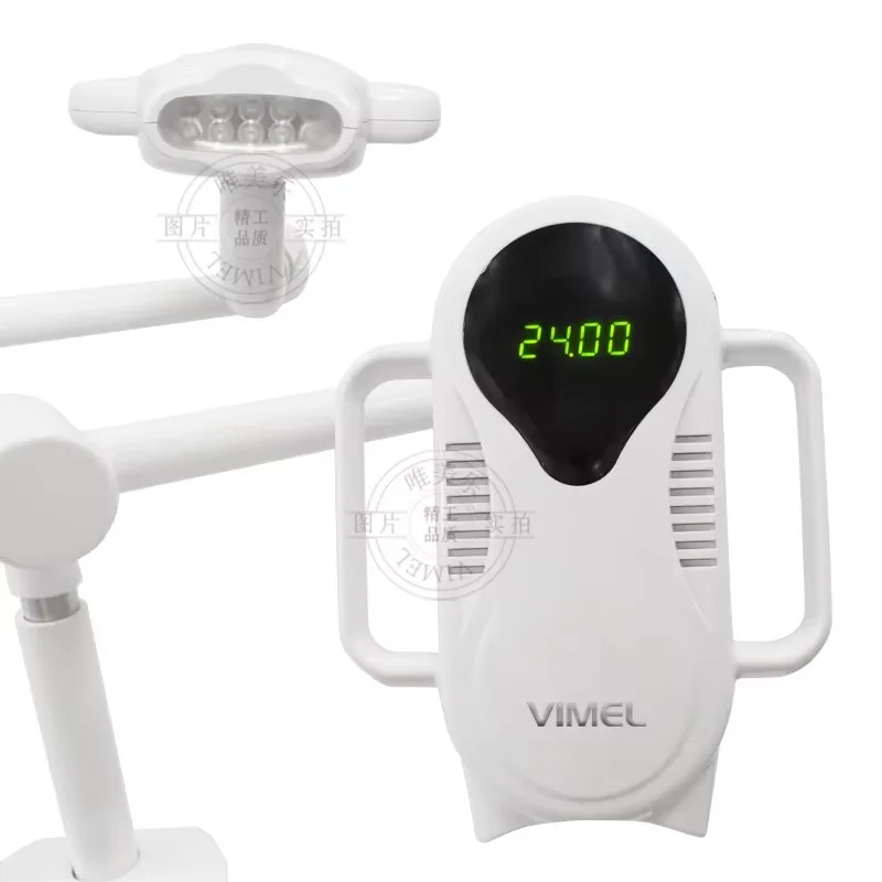 ポータブル80W青赤紫LED歯科ホワイトニングマシン、歯の漂白、口腔治療 