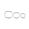 Stainless steel round and square frame