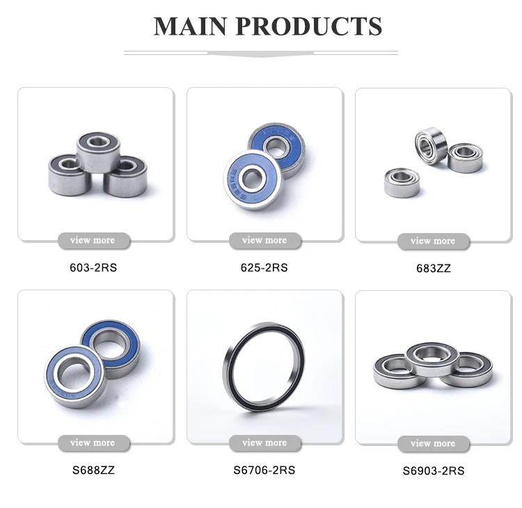 China Supplier Wholesale 603-609 Deep Groove Ball 684 Bearings For ...