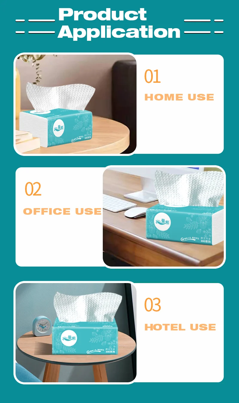 Facial Tissue Paper Color 4 Ply Virgin Wood Pulp Tissue Facial Buy