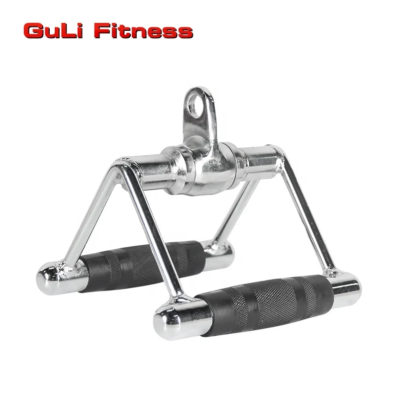 ジムアクセサリーダブルDハンドルラットプルダウンケーブル