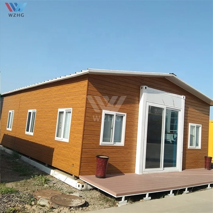 Ready Made Cheap Prefab Holiday House Prefabricated Modern Villa Container  Homes - Buy Luxury Folding Conteiner House Homes,Two Bedroom Prefab  Container House,Prefabricated Beach Homes Product on 