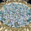 green flower agate
