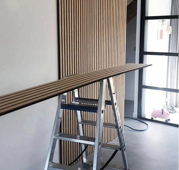 Акустическая панель WY 3m, индивидуальная планка, деревянные волоконные акустические панели, диффузионная Звукоизоляционная стенка