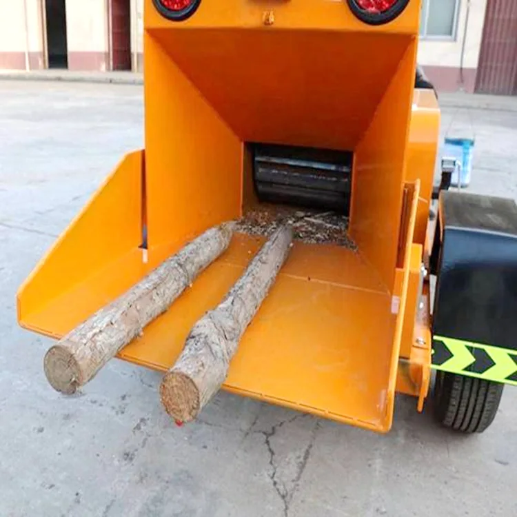 Garden Leaf Mulcher Shredder Mulching Chipping Machine Forest Machinery