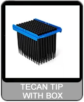 Disposable Fine Tip Clear Plastic Micro Black Conductive Pipette Tips Tecan With Filter