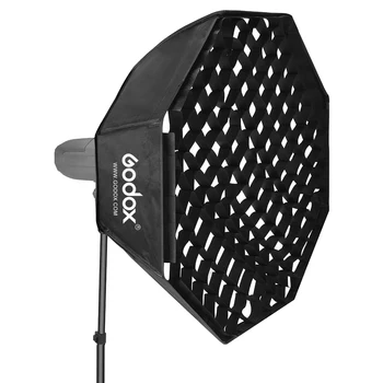 Godox-SB-FW Octa Softbox 95cm 120cm 140cm Studio Softbox with Grid and Bowen Mount for Studio Flash for Godox Speedlight Flash