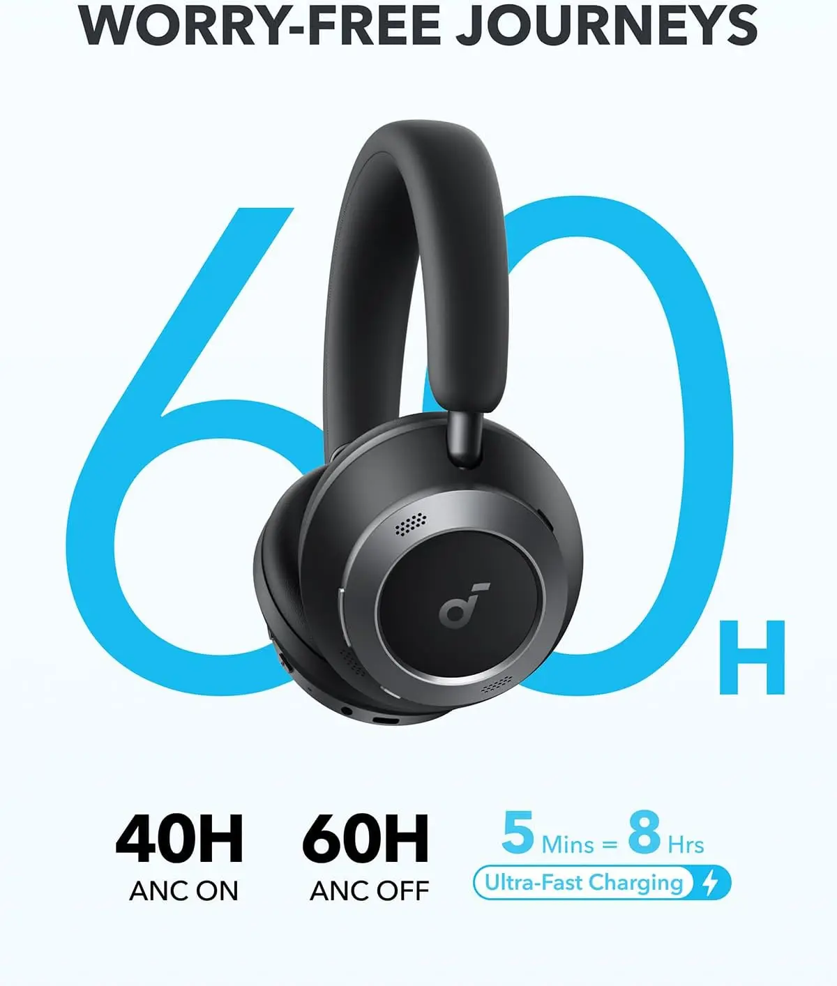 Anker Soundcore Space One Pro: Active Noise Cancelling Headphones